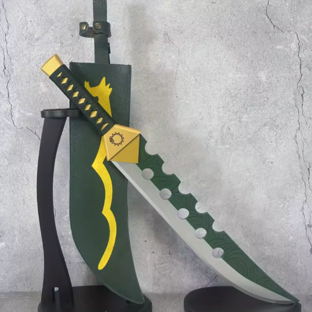 Emerald Demon Cleaver – Anime Inspired